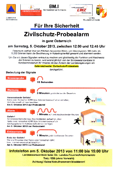 zivilschutzprobe